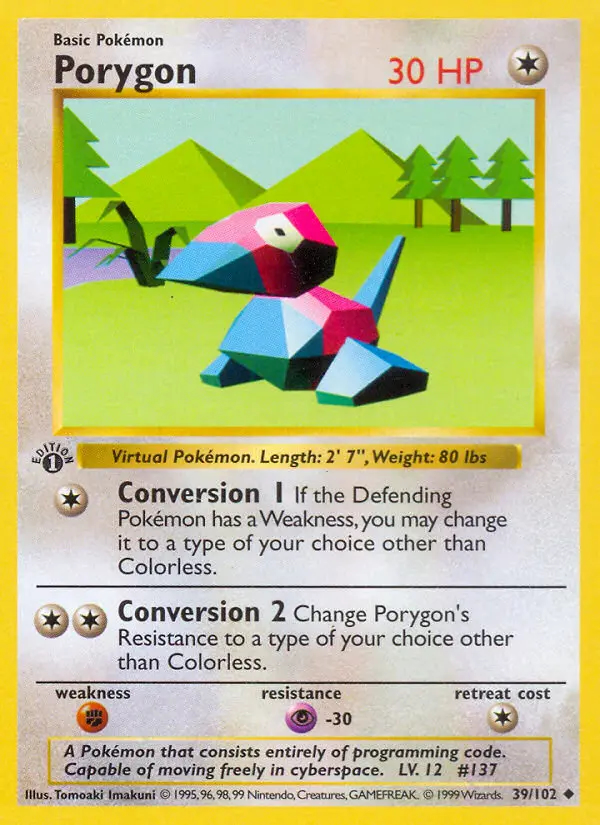 Image of the card Porygon