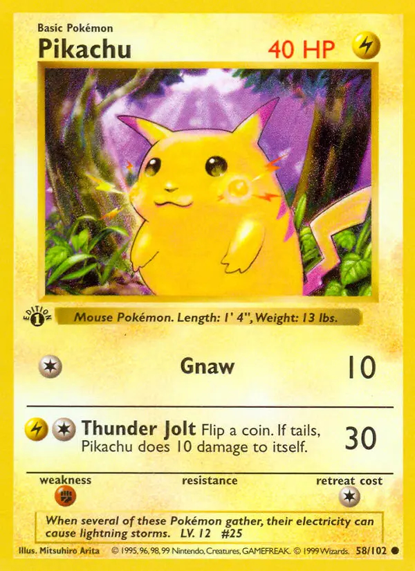 Image of the card Pikachu