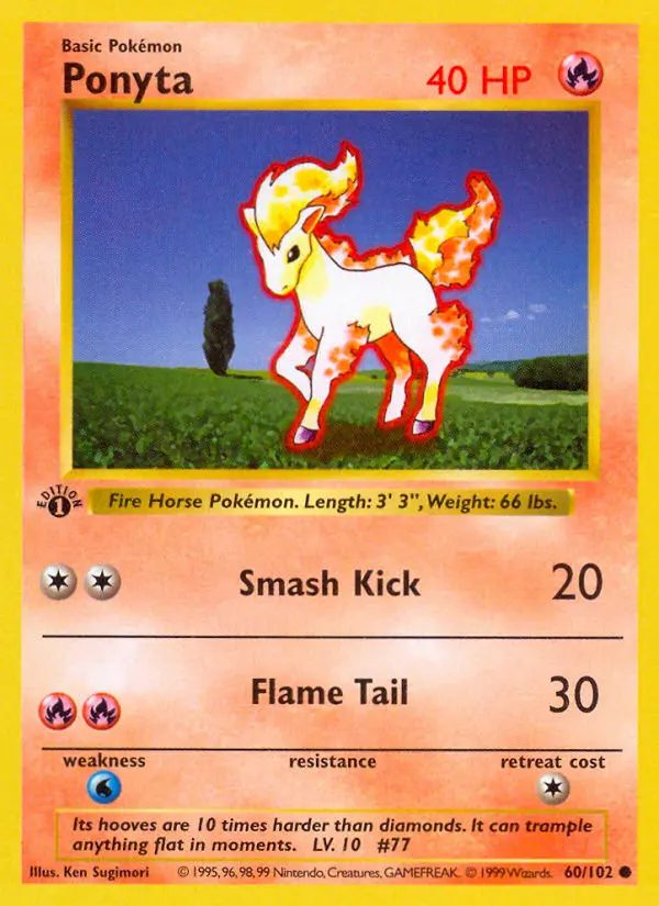 Image of the card Ponyta