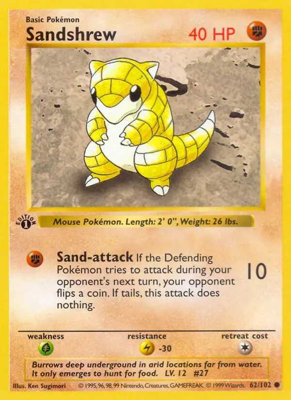 Image of the card Sandshrew