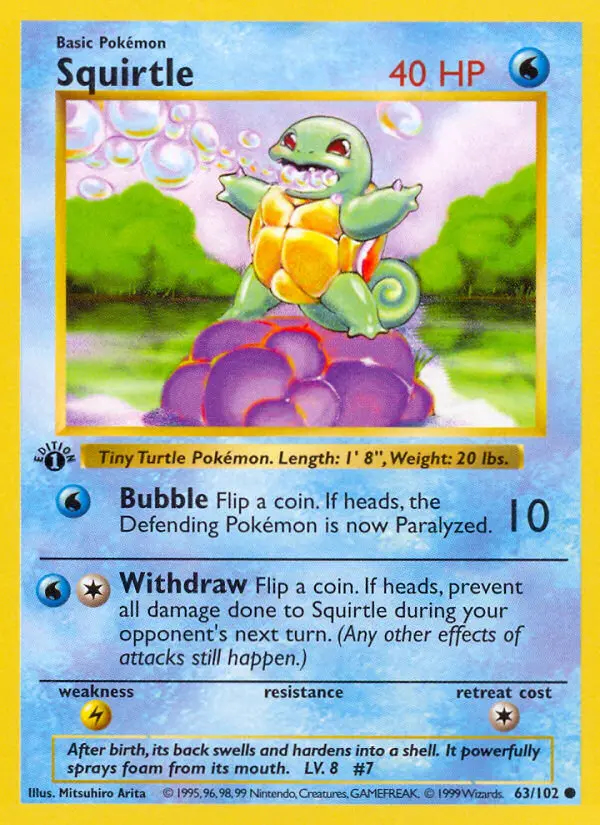 Image of the card Squirtle