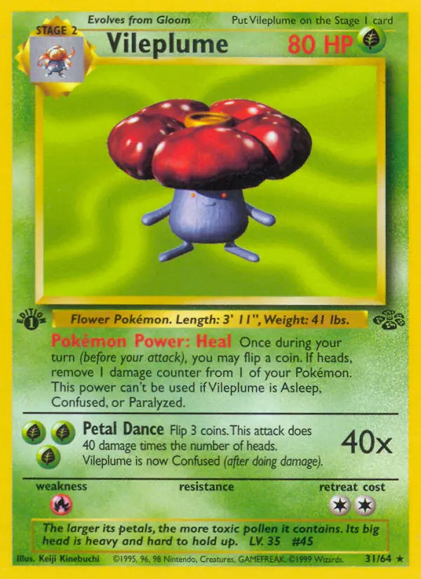 Image of the card Vileplume