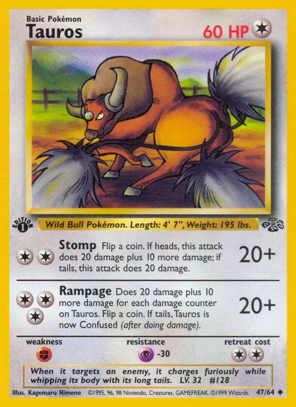 Image of the card Tauros