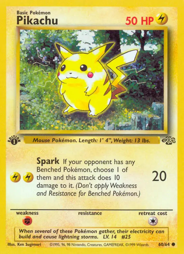 Image of the card Pikachu