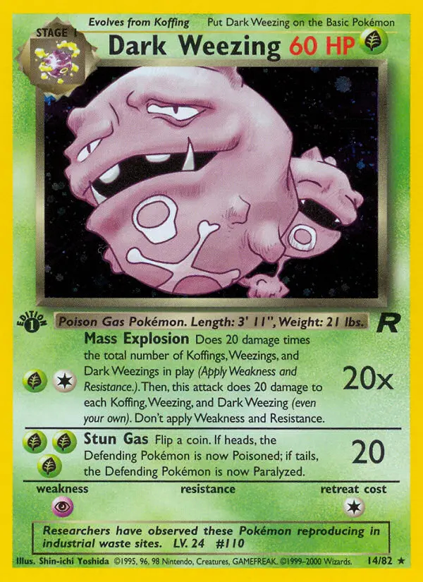 Image of the card Dark Weezing