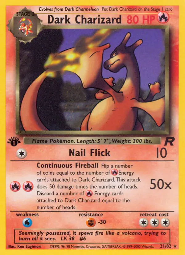 Image of the card Dark Charizard