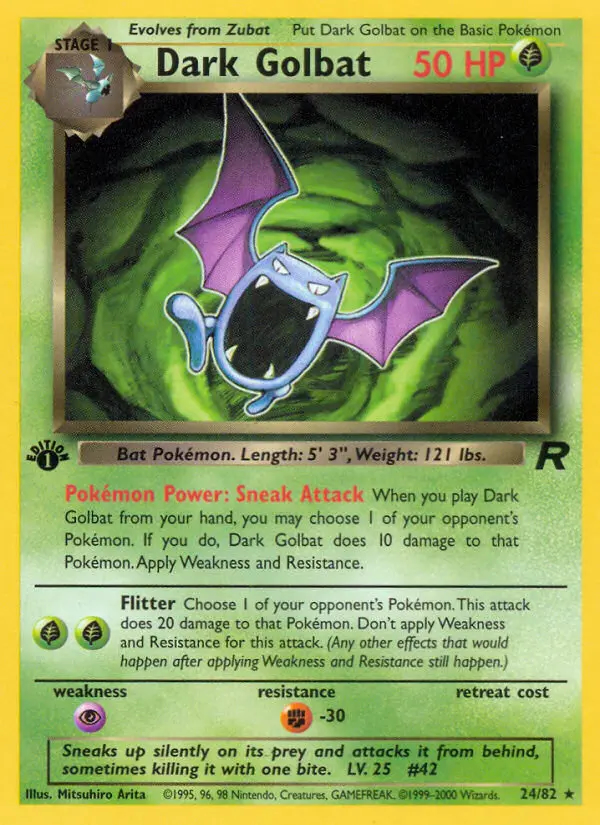 Image of the card Dark Golbat