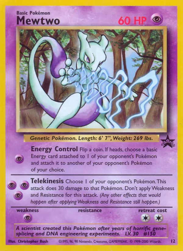 Image of the card Mewtwo