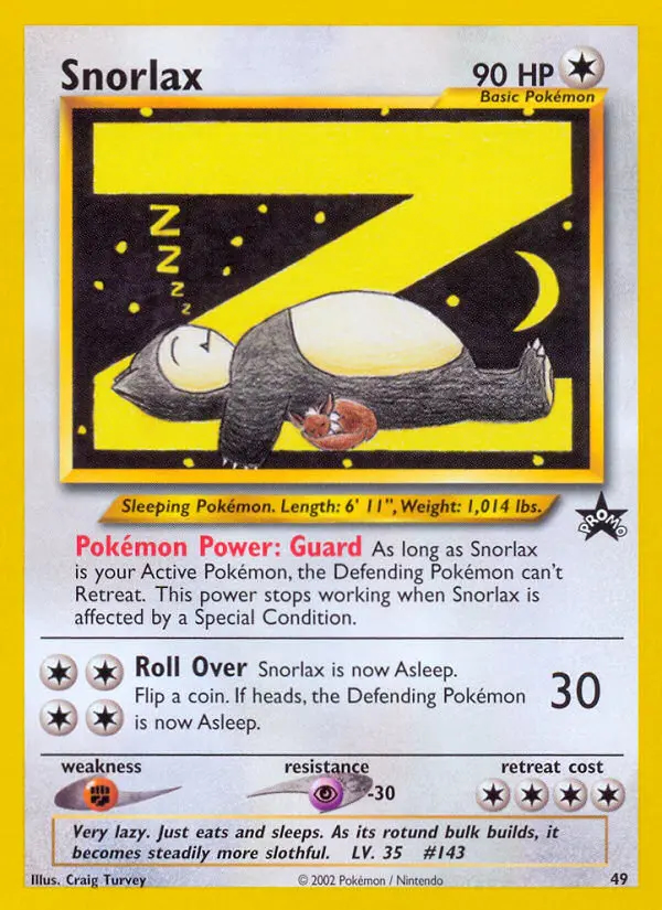 Image of the card Snorlax