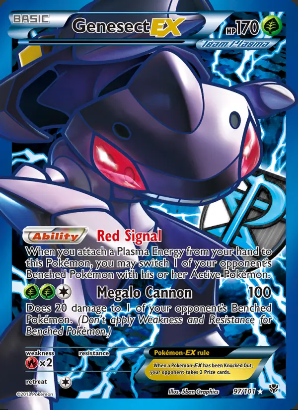 Image of the card Genesect-EX