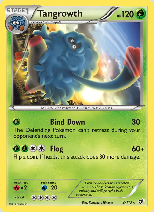 Image of the card Tangrowth