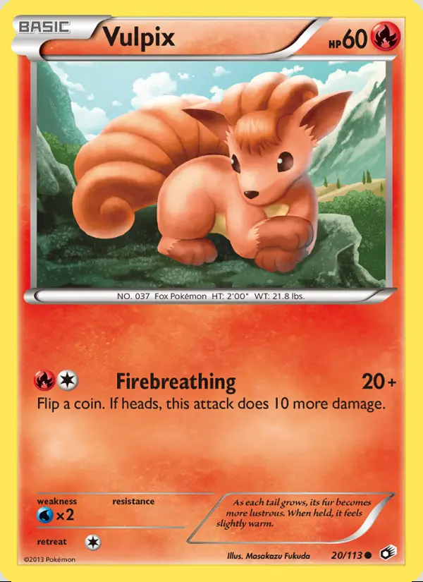 Image of the card Vulpix