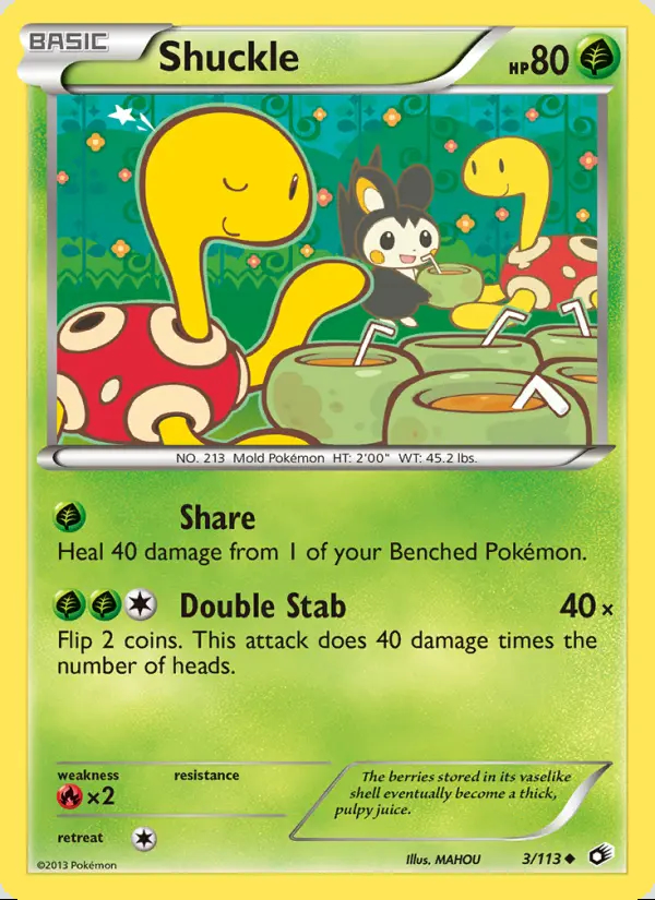 Image of the card Shuckle