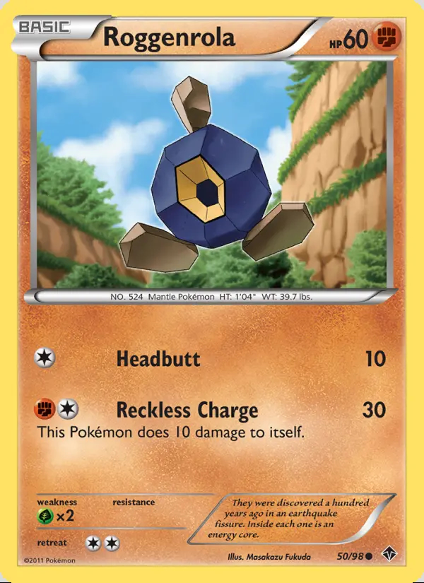 Image of the card Roggenrola