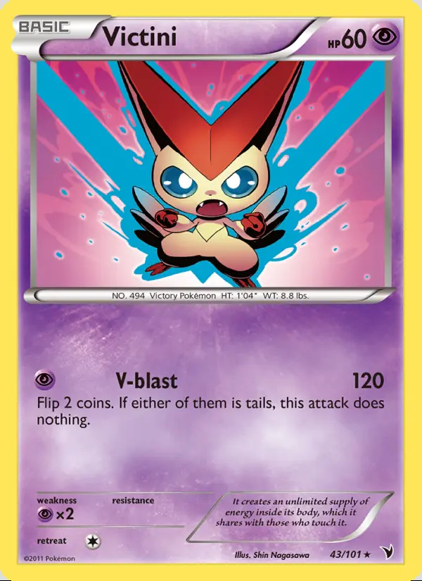 Image of the card Victini