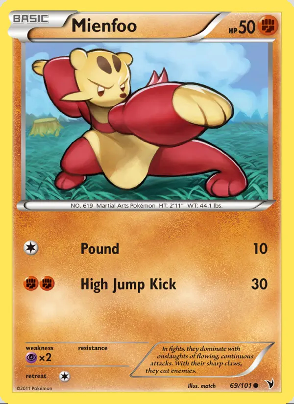 Image of the card Mienfoo