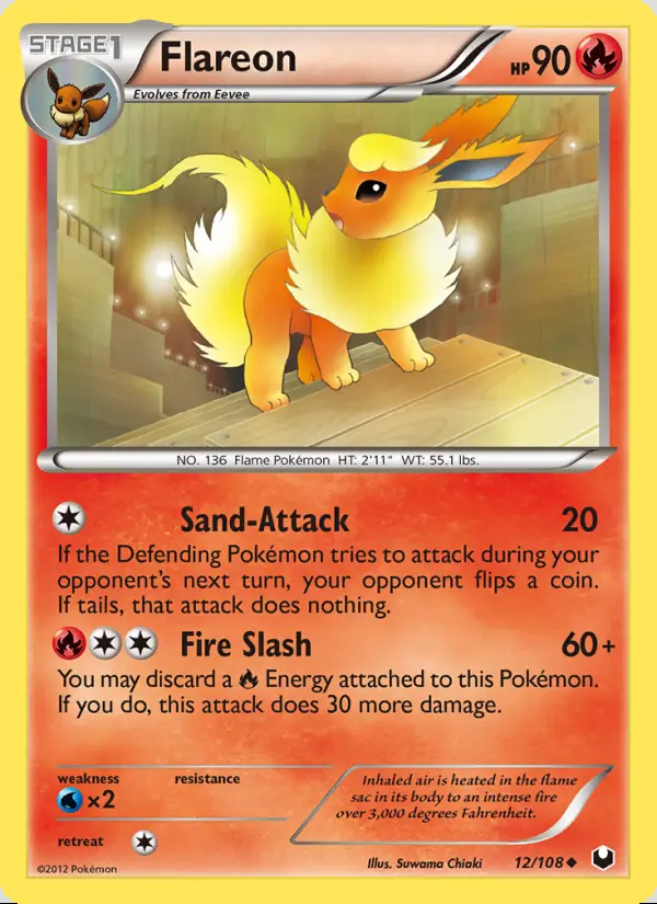 Image of the card Flareon