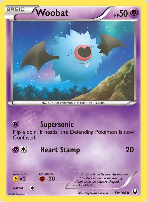 Image of the card Woobat
