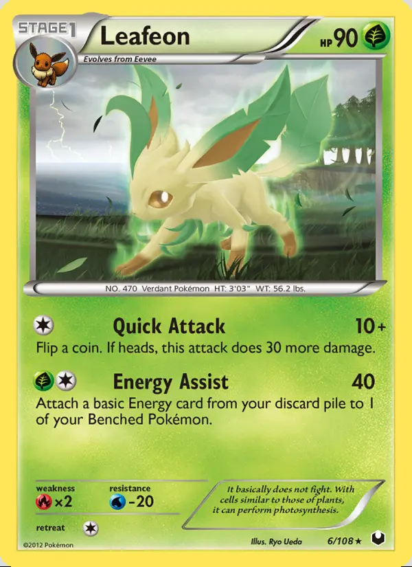 Image of the card Leafeon