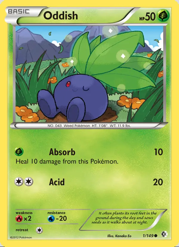 Image of the card Oddish
