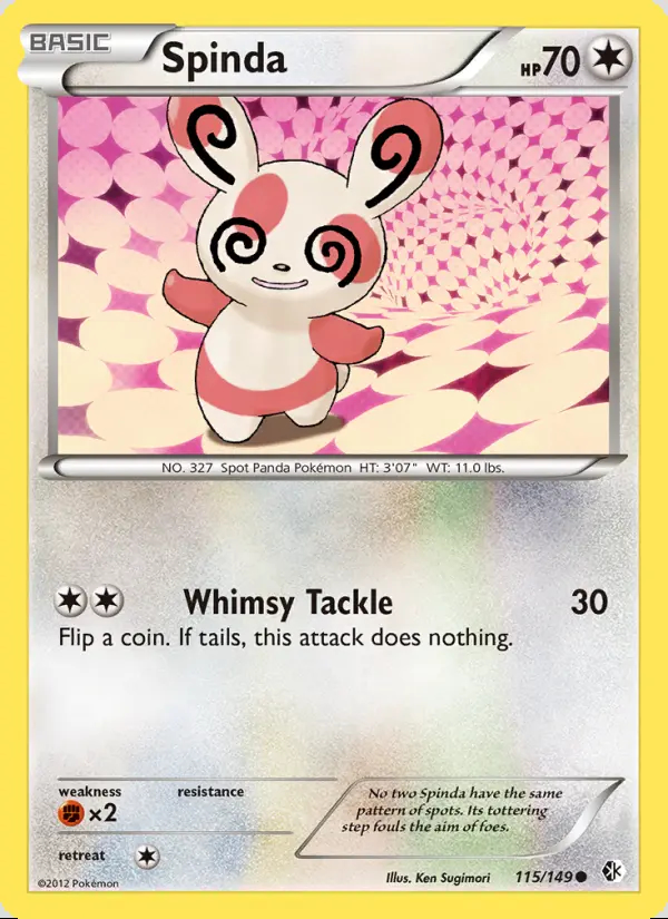 Image of the card Spinda