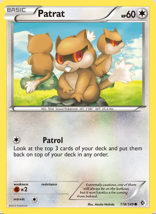 Image of the card Patrat