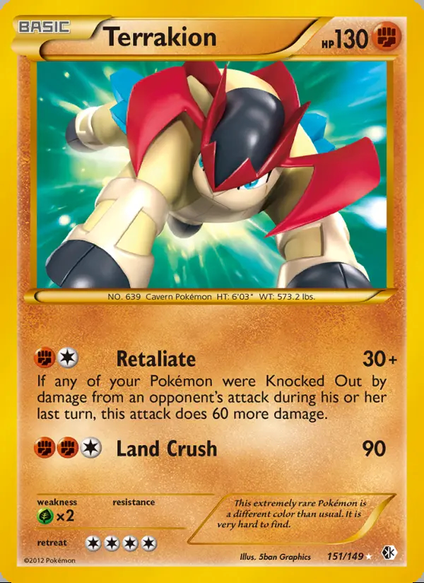 Image of the card Terrakion