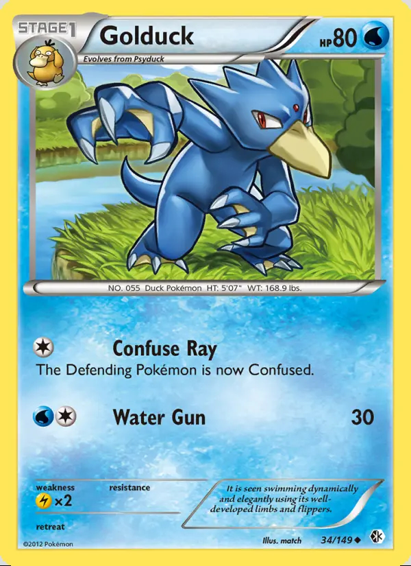 Image of the card Golduck