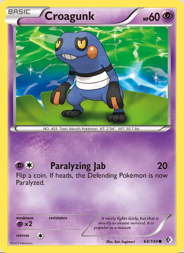 Image of the card Croagunk