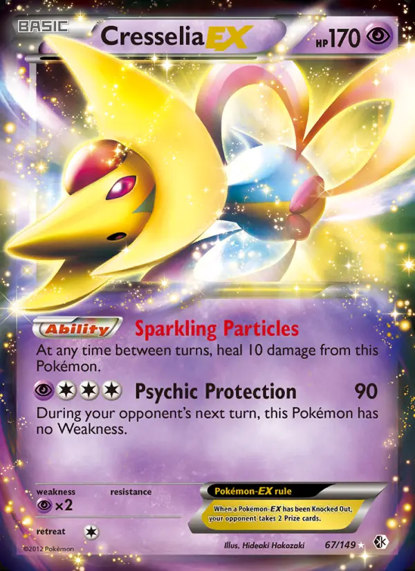 Image of the card Cresselia-EX