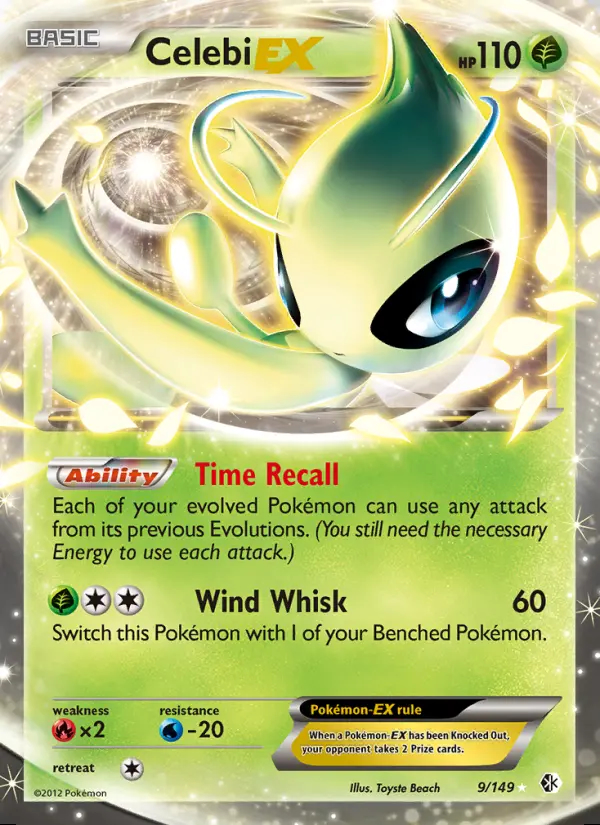 Image of the card Celebi-EX