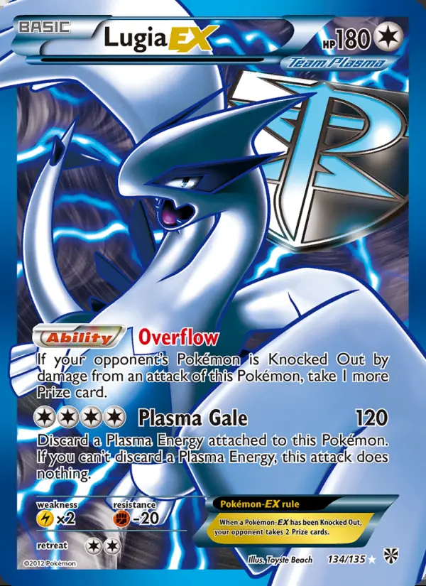 Image of the card Lugia-EX
