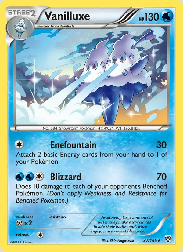 Image of the card Vanilluxe