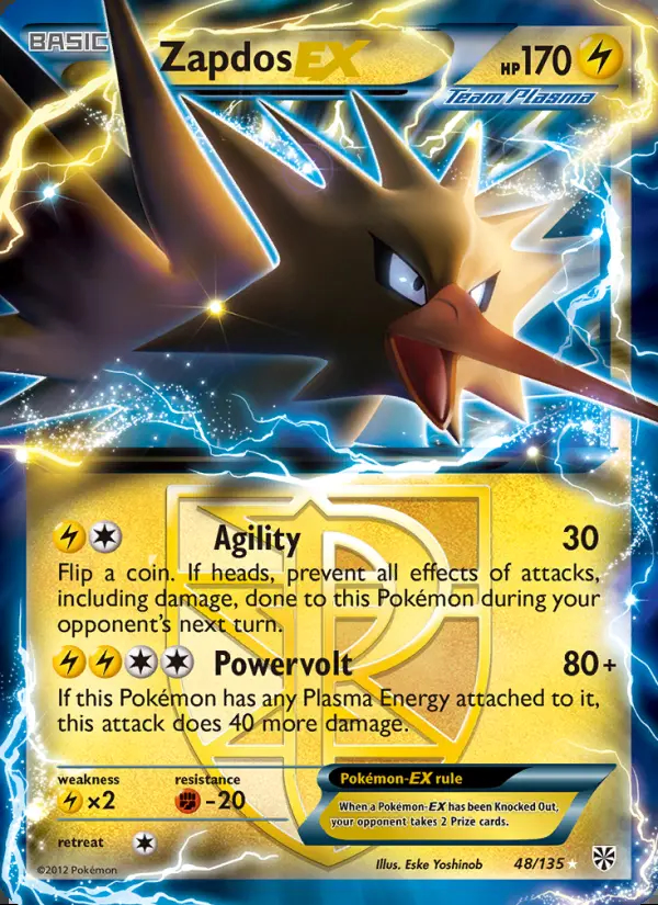 Image of the card Zapdos-EX