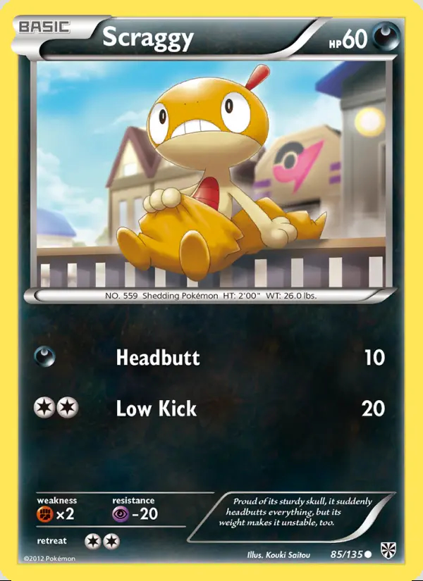 Image of the card Scraggy