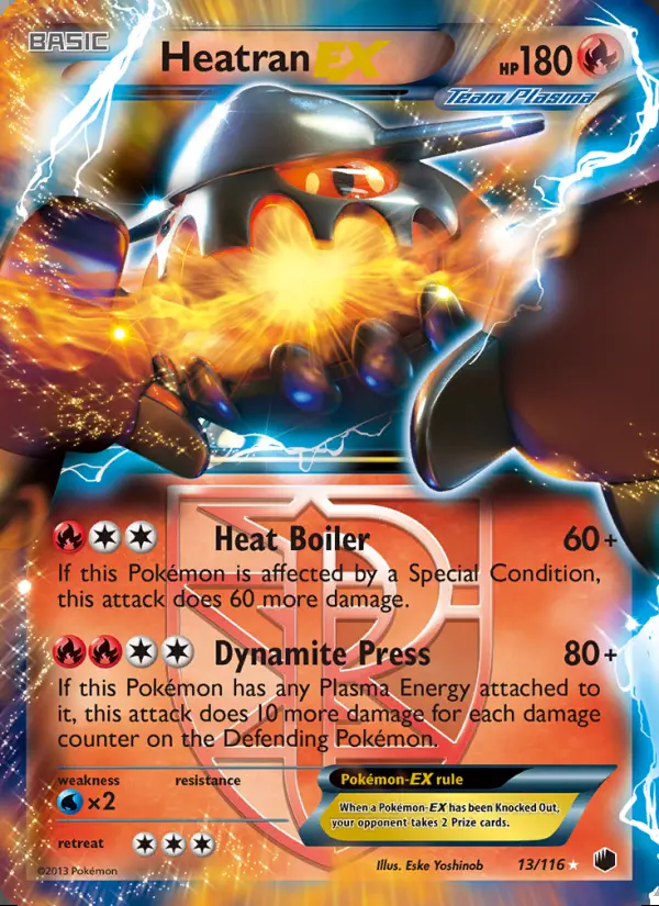 Image of the card Heatran-EX
