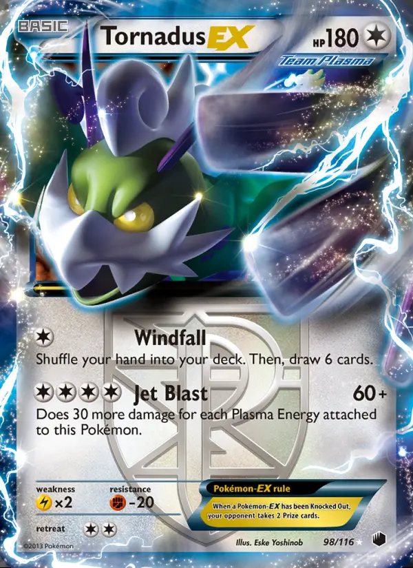Image of the card Tornadus-EX