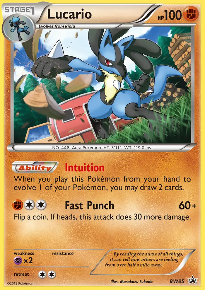 Image of the card Lucario