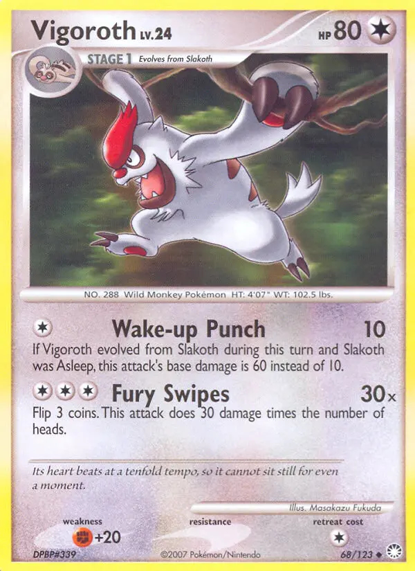 Image of the card Vigoroth