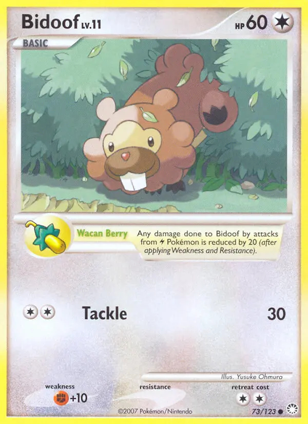 Image of the card Bidoof