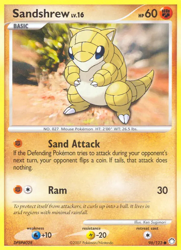 Image of the card Sandshrew