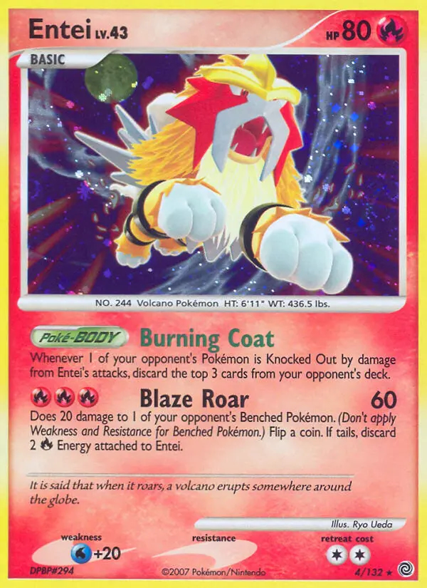 Image of the card Entei