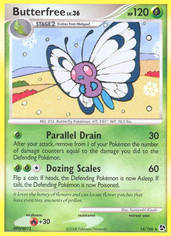 Image of the card Butterfree
