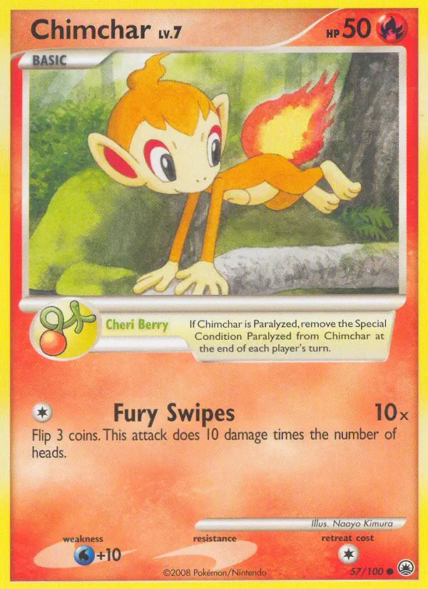 Image of the card Chimchar