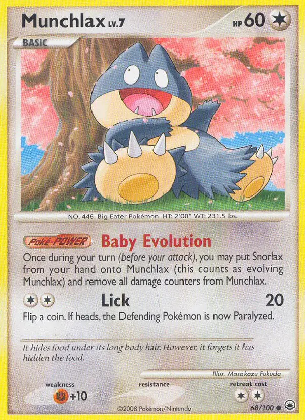 Image of the card Munchlax