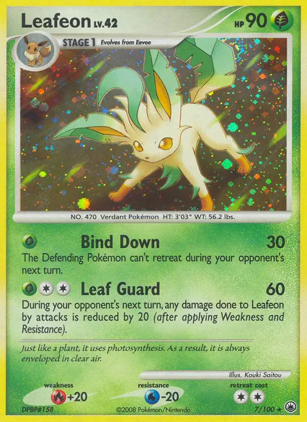 Image of the card Leafeon