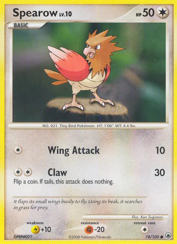Image of the card Spearow
