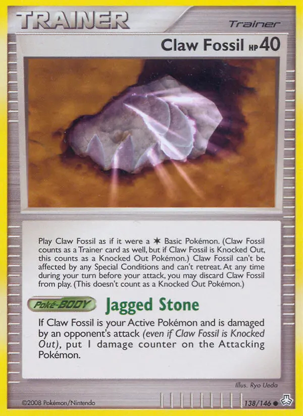 Image of the card Claw Fossil