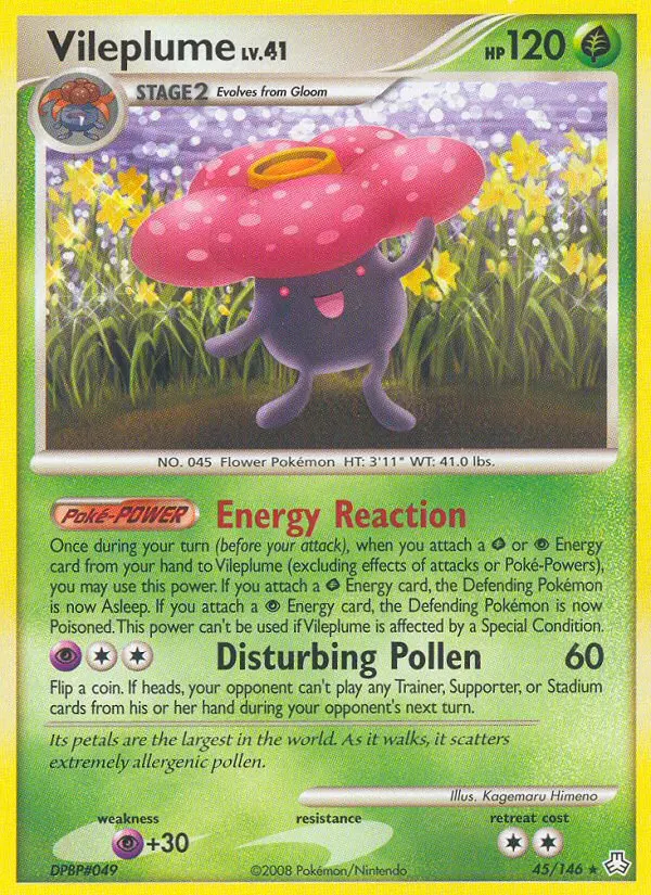 Image of the card Vileplume