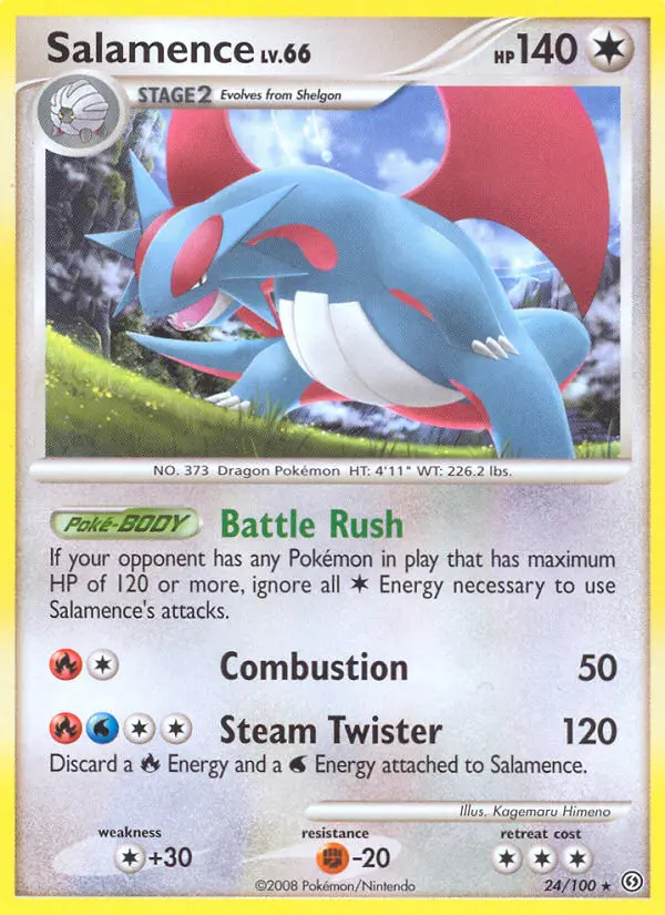 Image of the card Salamence